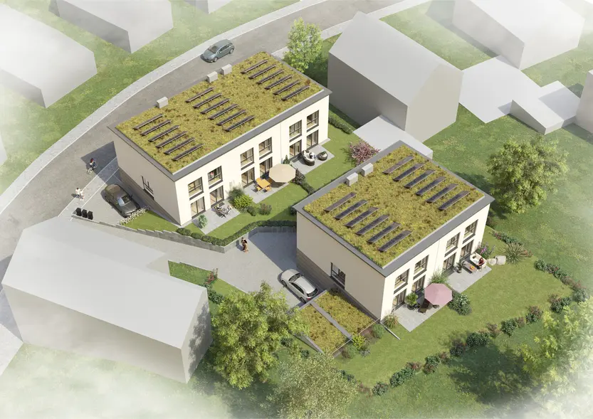 Virtueller Musterhauspark Rundgang Virtueller Rundgang durch den weisenburger-Musterhauspark mit verschiedenen Haustypen mit Flachdach und Satteldach