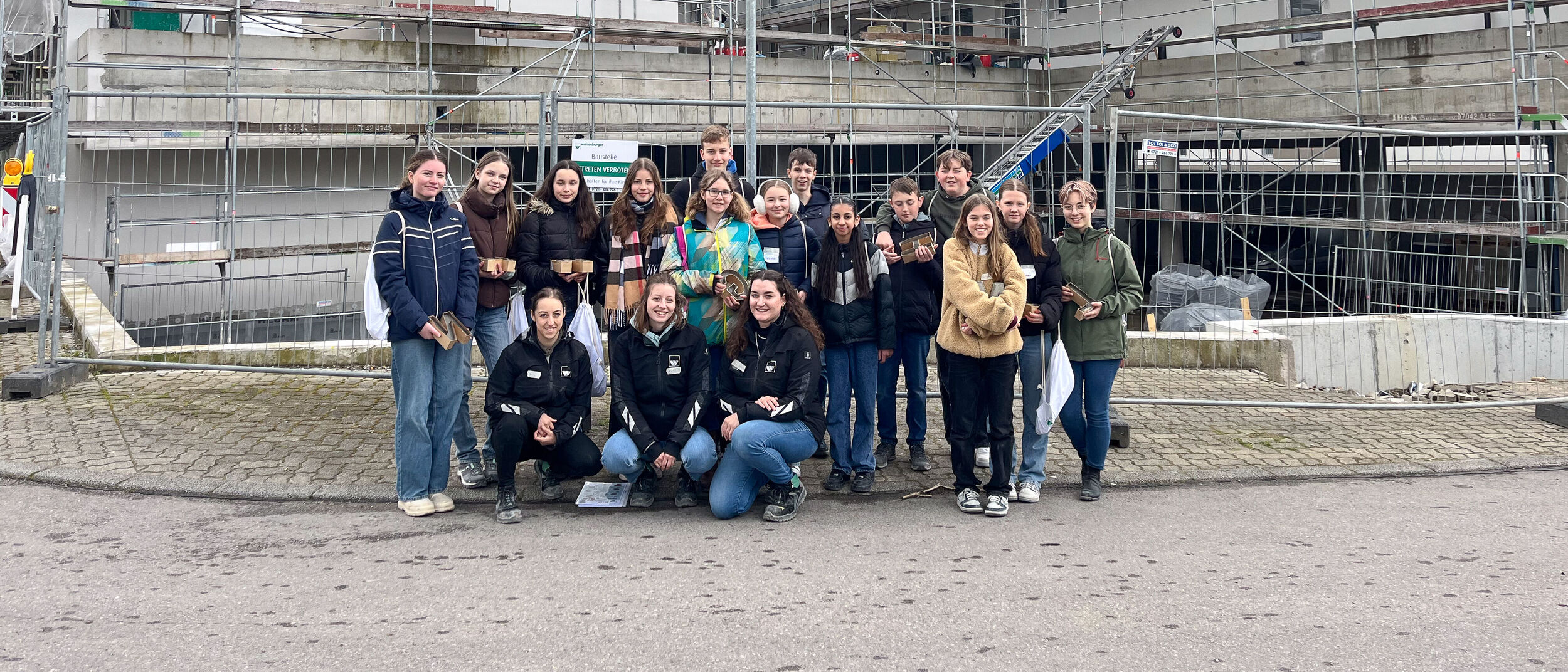 Gruppenfoto der Jungs und Mädchen vom GirlsDay 2024