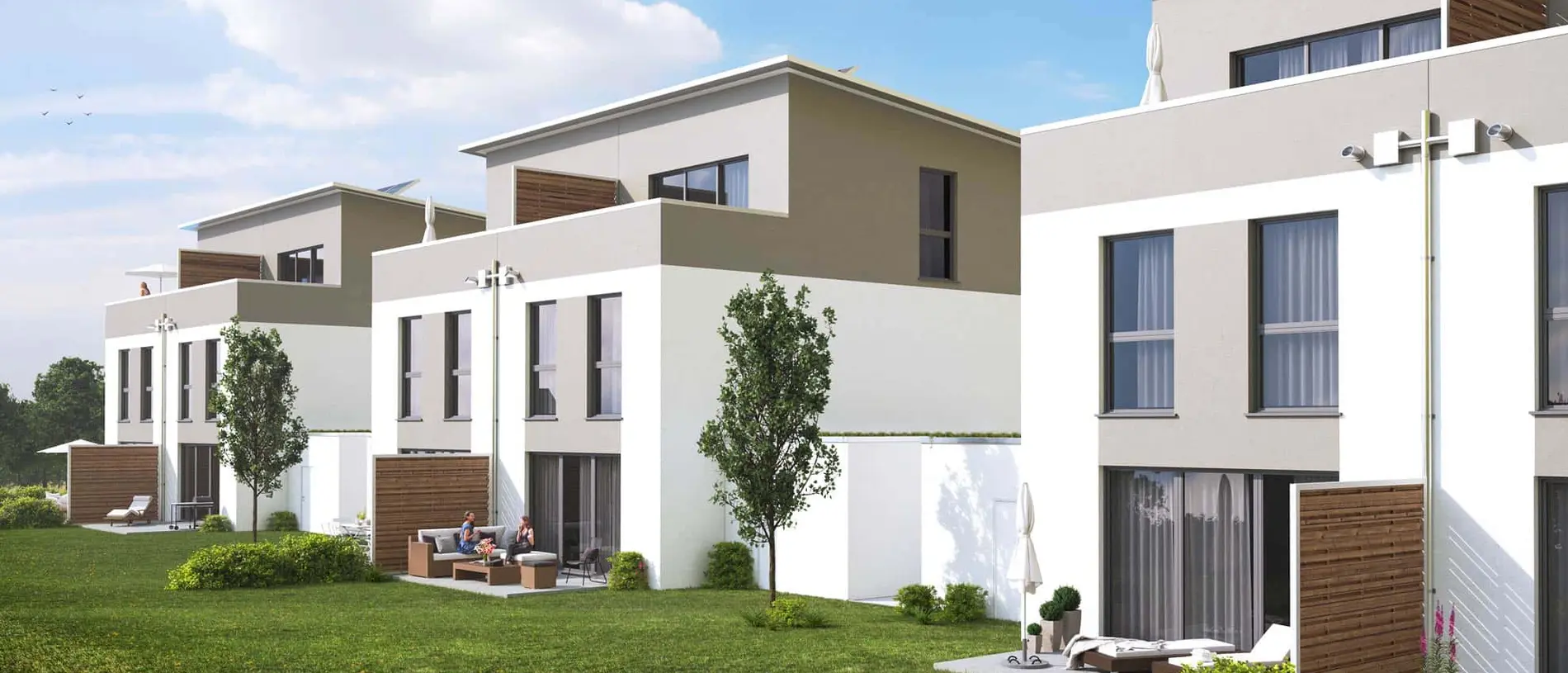 weisenburger-bau-reihenhaus-visualisierung Bauen Sie ein Reihenhaus mit weisenburger