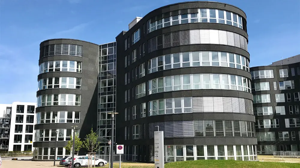 weisenburger_bau_Geschaeftsstelle_Duesseldorf_aussen office in Düsseldorf from the outside