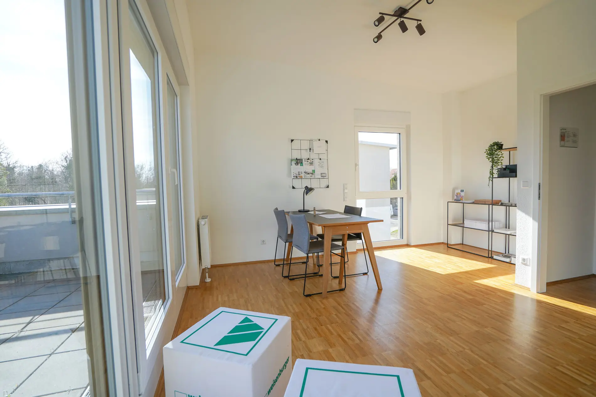 Dachgeschoss-Musterhaus